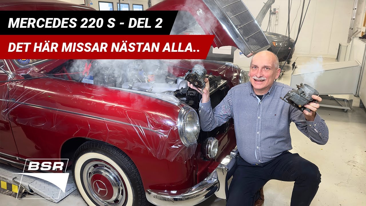 MERCEDES 220 S DEL 2 - Det här missar nästan alla…