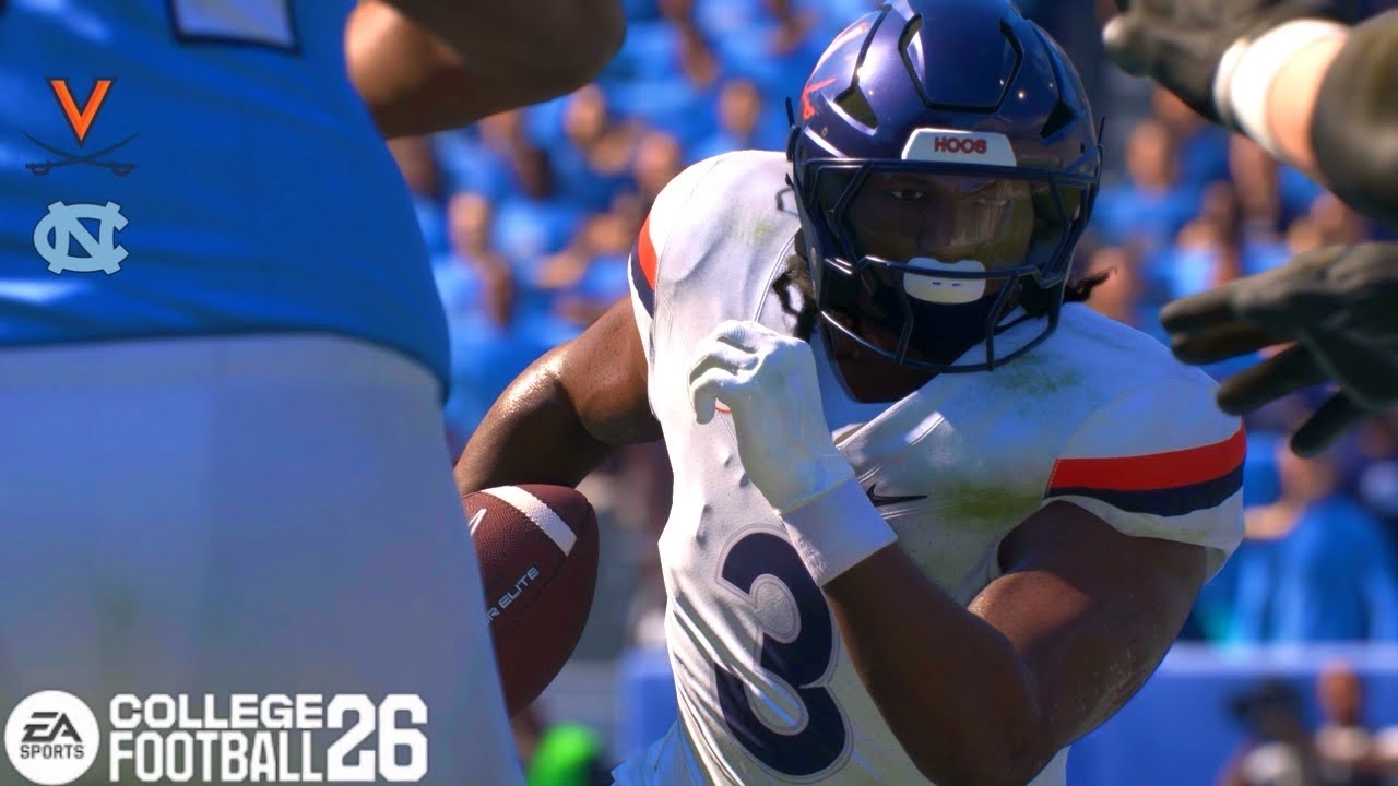 North Carolina vs Virginia - EA SPORTS College Football 26