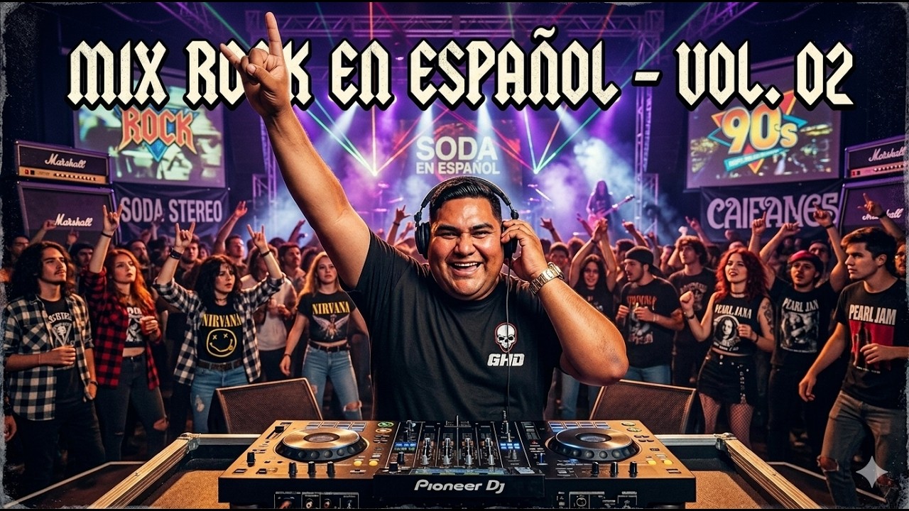 [DJ GHO PERU] - Mix Rock Vol. 02 (Mil Horas, Dia Cero, Quedate. La Chica D Humo, Vicioso, Tu Carcel)