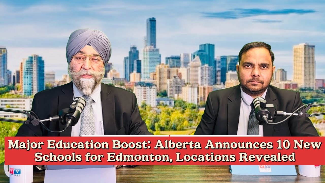 Major Education Boost: Alberta Announces 10 New Schools for Edmonton, Locations Revealed