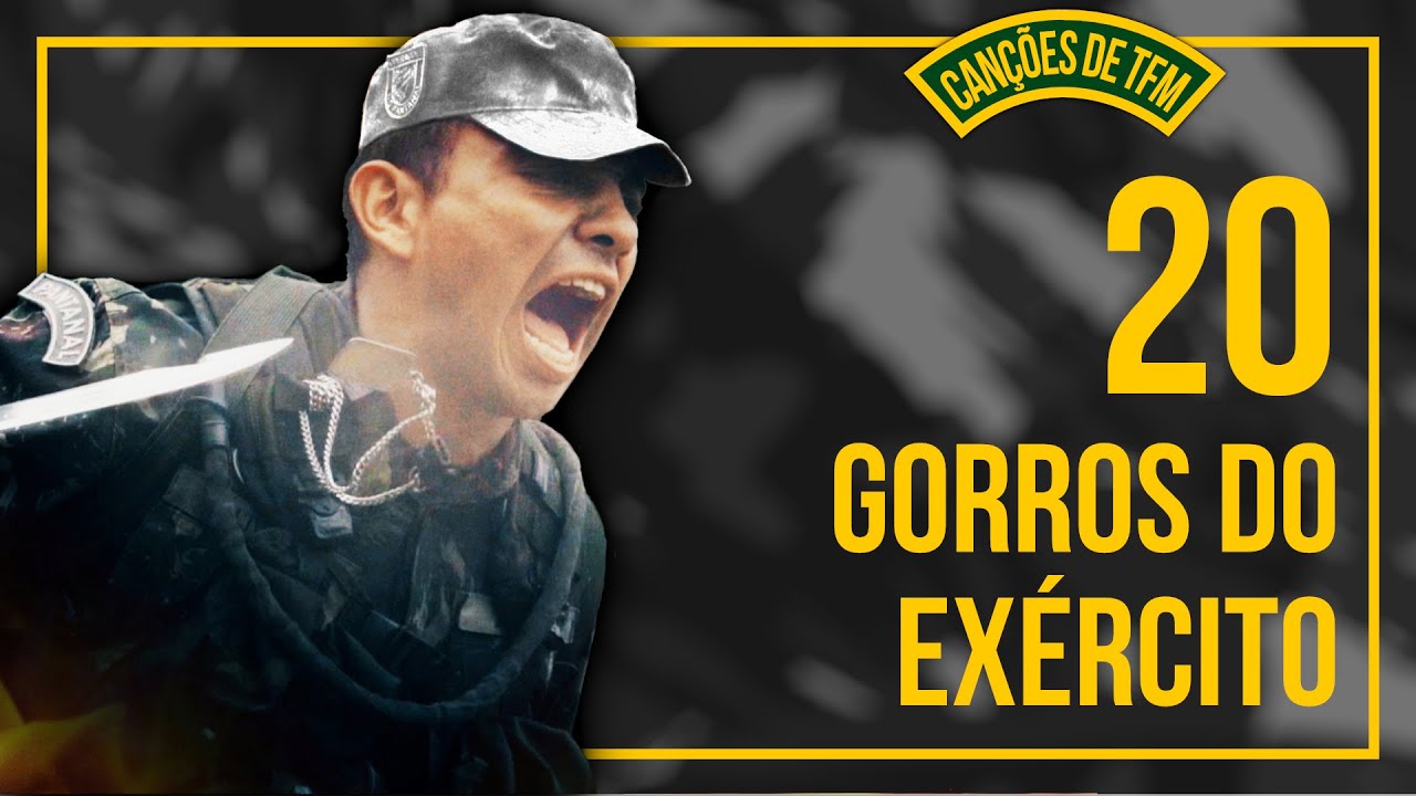 20 GORROS DO EXÉRCITO BRASILEIRO
