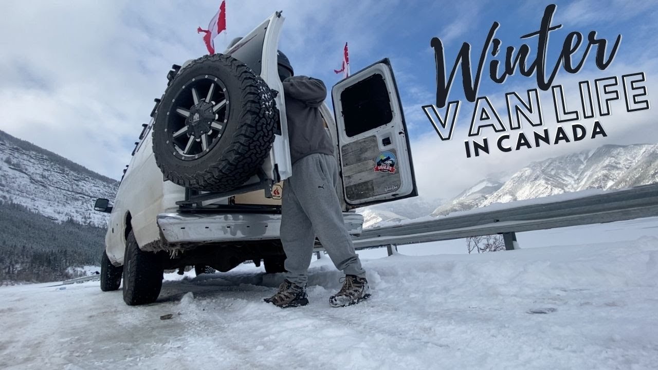 WINTER Van Life In The Canadian ROCKIES | Feeling At Home In The Mountains
