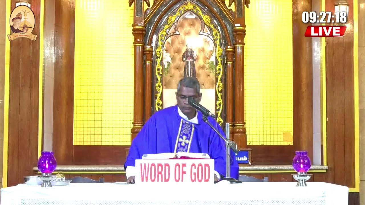 🔴Live Tamil Mass (08:30.AM ) 18.02.2026