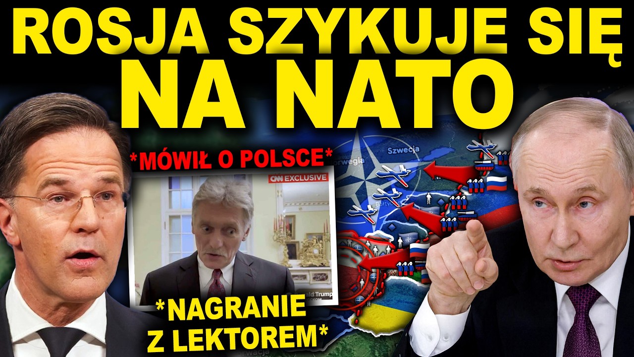 PUTIN ODSŁANIA PLAN - PRZYGOTOWANIA DO WOJNY Z NATO