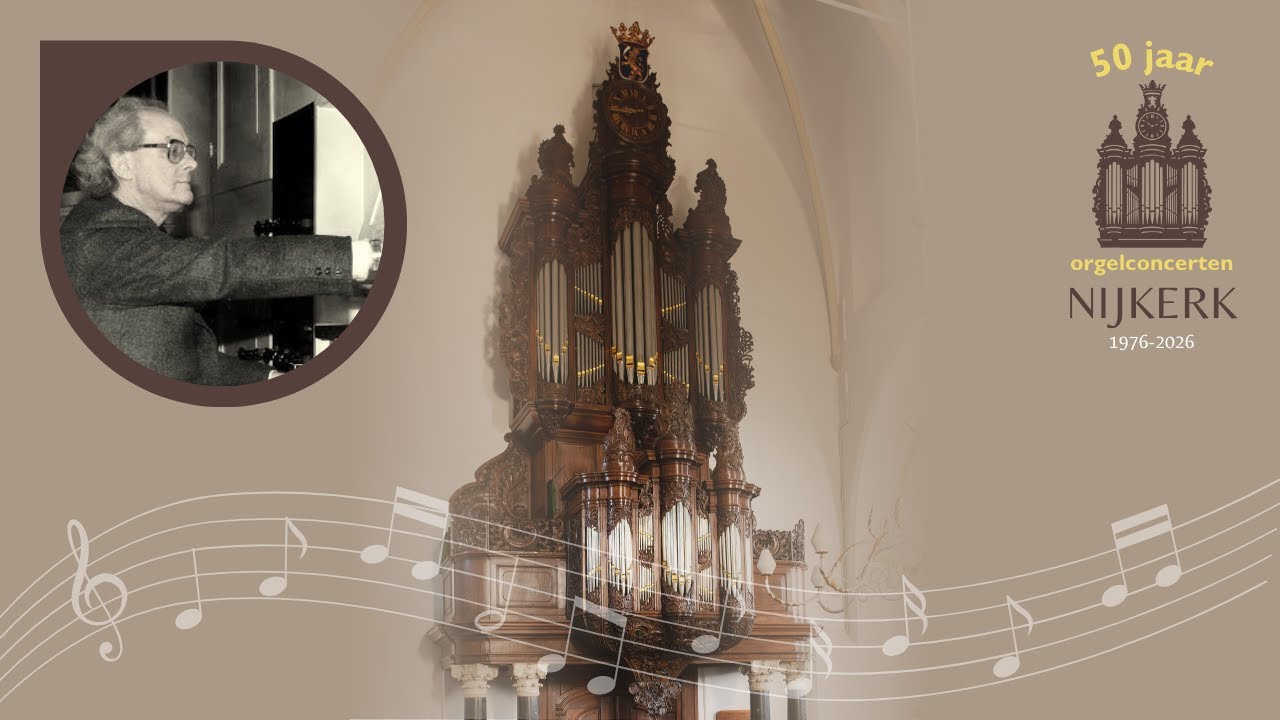 Toccata over Psalm 87 (1987) - Jan J. van den Berg - 50 jaar orgelconcerten Nijkerk