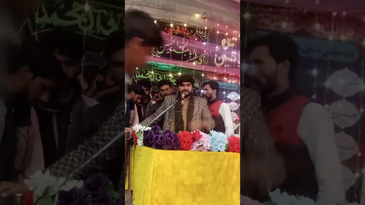 15شعبان المعظم آمد امام زمانہ علیہ السلام بمقام بستی بندوآنی ذاکر اہلبیت سید وفادار حسین شاہ 