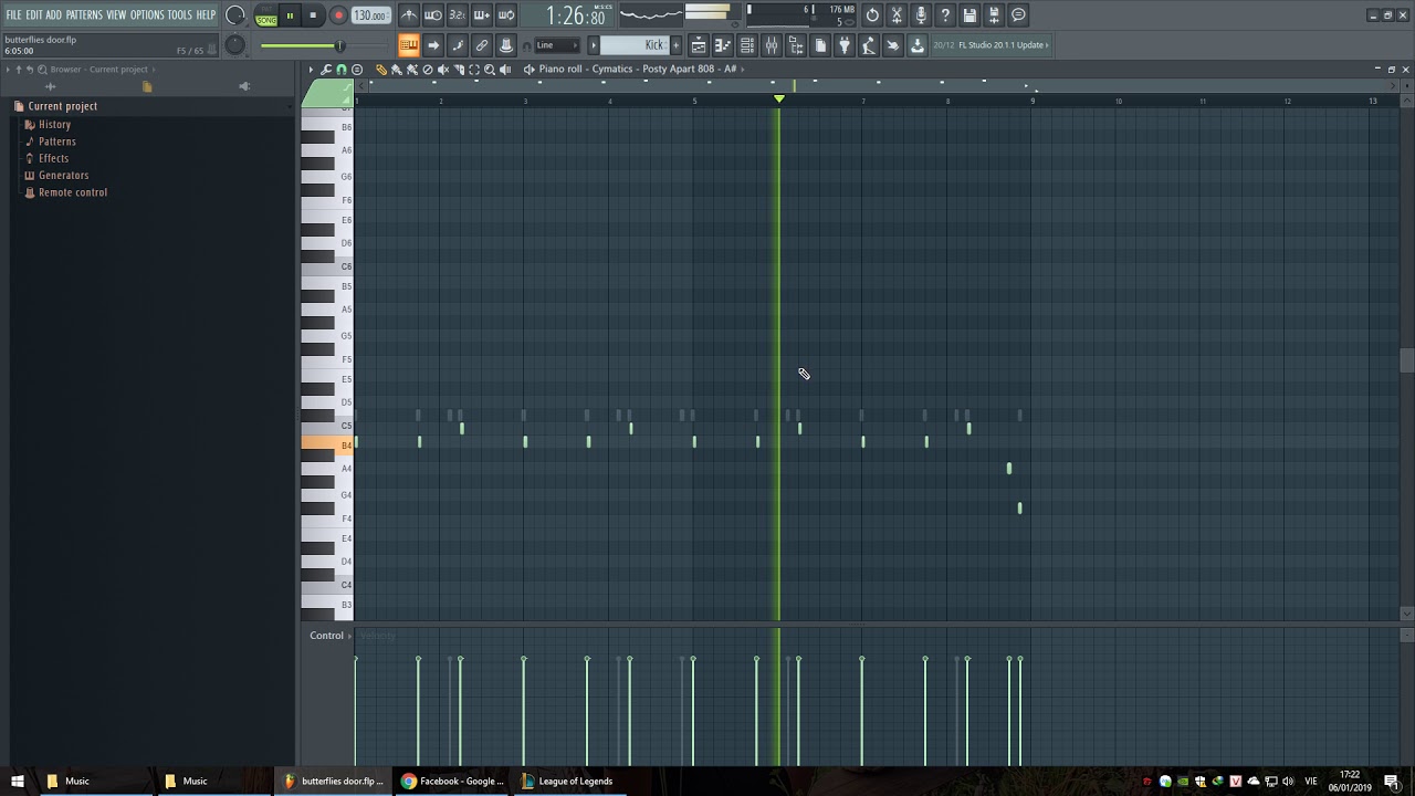 [FL STUDIO REMAKE ] Lil Pump - Butterfly doors