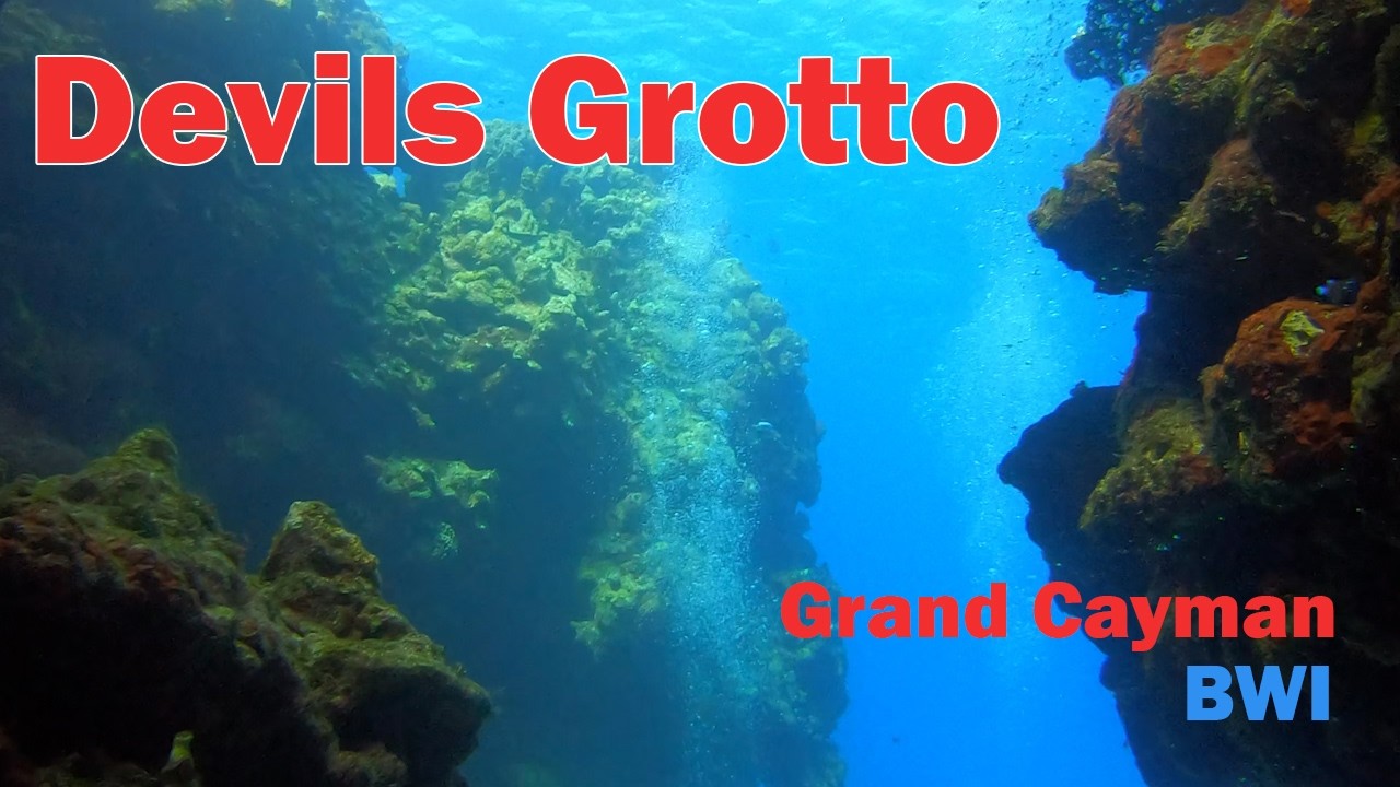 Shore Diving in Grand Cayman - Devils Grotto