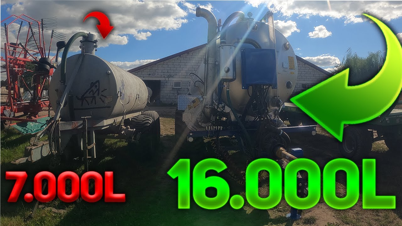 MEPROZET MIDI 2R  16000L / NOWY NABYTEK 💥!  /  Prowadzimy beczkę na gospodarstwo