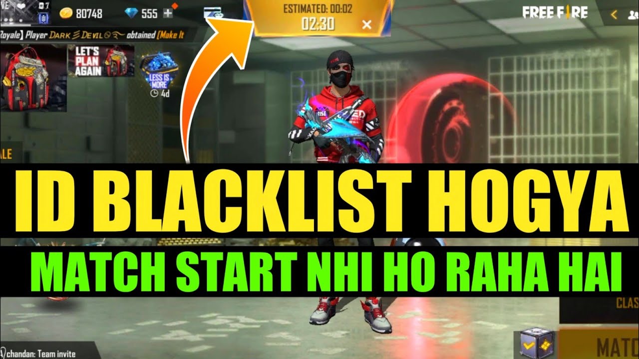 How To Fix Blacklist Problem in Free Fire | Fix Matchmaking Problem|Blacklist Solution in Free Fire