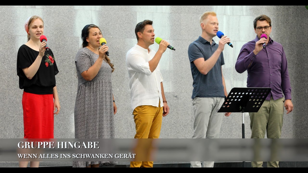 Wenn alles ins Schwanken gerät. Gruppe Hingabe