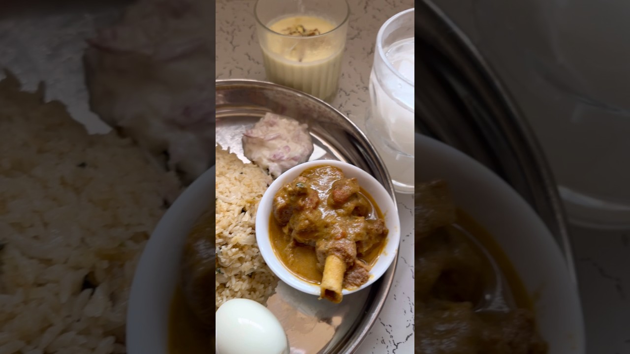 😋Mutton kulambu recipe🥘| Mutton curry with Ghee rice @sheerusdining