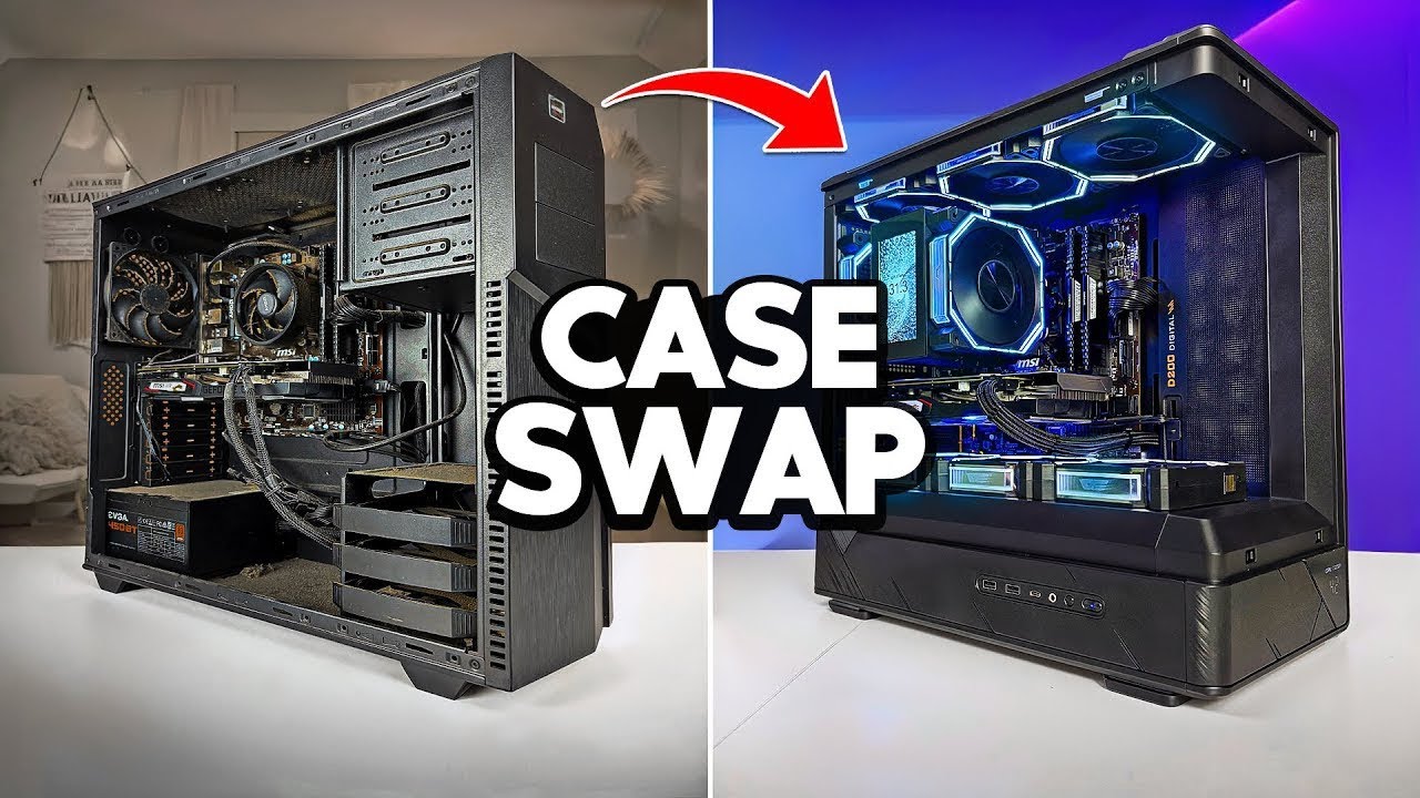 Make Your Old PC Feel New - PC Case Swapping For Beginners 
