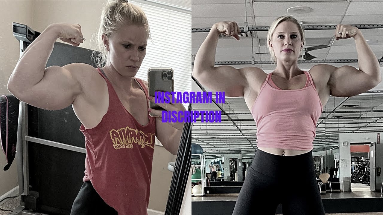 SUPER MUSCULAR GIRL WITH MASSIVE BICEPS FROM USA | UFBBH |