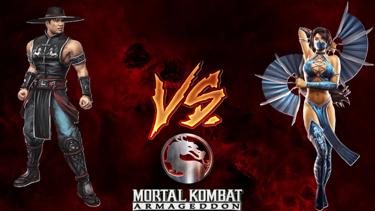 Mortal Kombat Armageddon (PS2) | Modo Versus | Kung Lao VS Kitana.