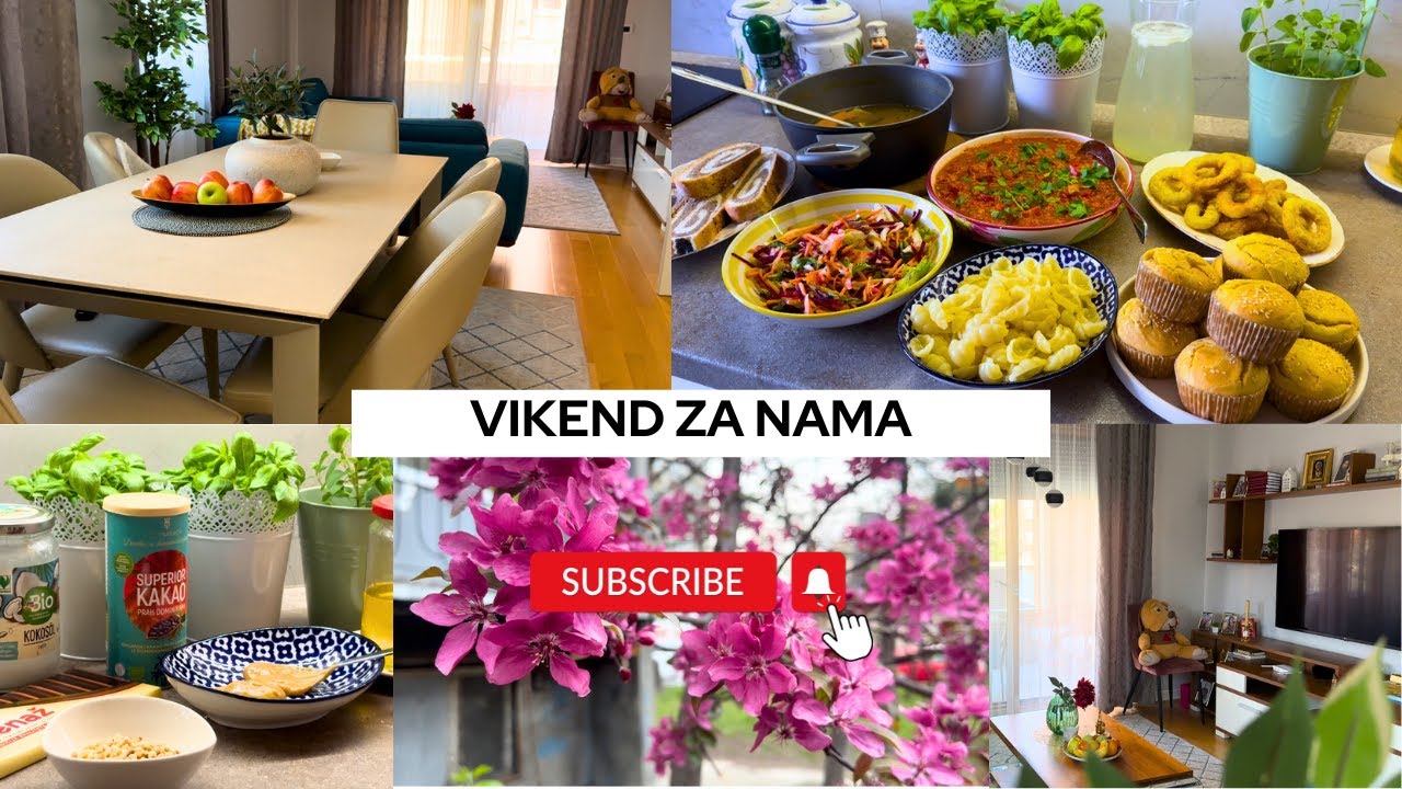 Vikend za nama: Čišćenje kuće, posna proja, zdrav slatkiš koji se sprema za par minuta..