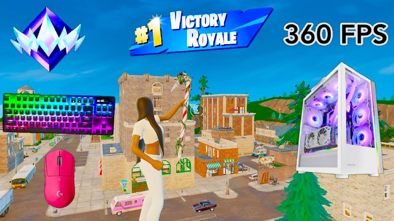 Fortnite Unreal Ranked Reload On PC | Keyboard & Mouse Gameplay | 360 FPS | 4K