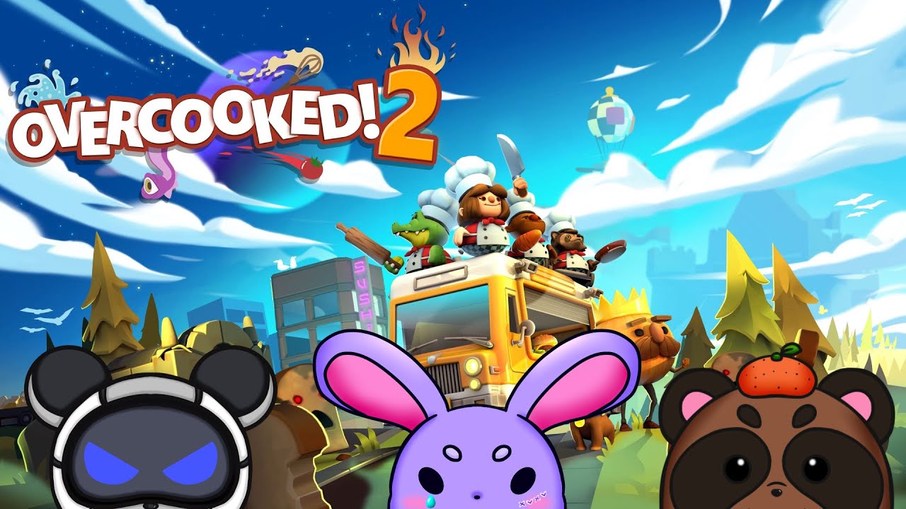 今夜は【Overcooked! 2】で遊ぶよ♪　＃VTuber　＃コラボ　＃初見さん大歓迎　＃紫兎　#ゲーム実況 　＃Overcooked! 2　＃DEBULIVION