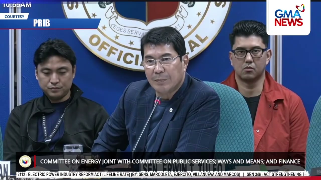ORMECO, ginisa ni Sen. Erwin Tulfo sa mataas na singil, palagiang brownout sa Mindoro | GMA News