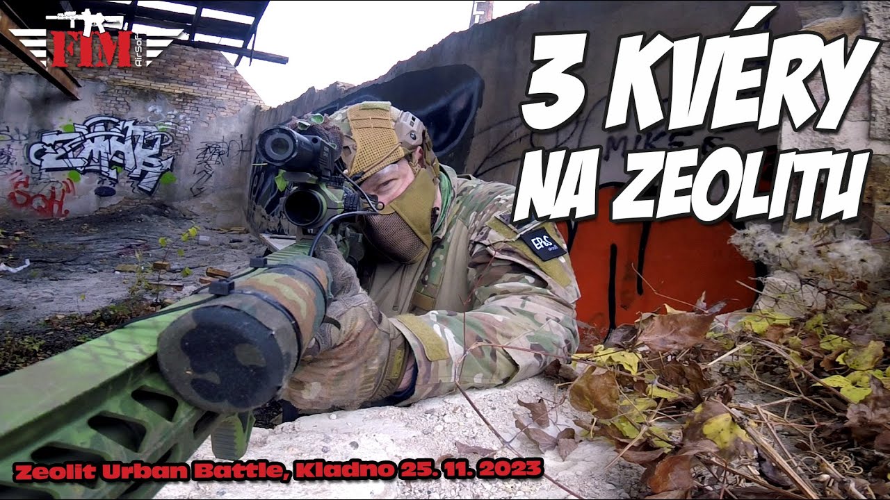 #026 AirSoft: Zeolit Urban Battle - Bitva tří kvérů