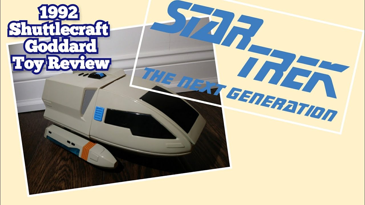 Star Trek The Next Generation Shuttlecraft Goddard Playmates Vintage Toy Review