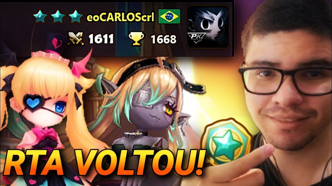 COME&Ccedil;ANDO a NOVA TEMPORADA de RTA ! Summoners War