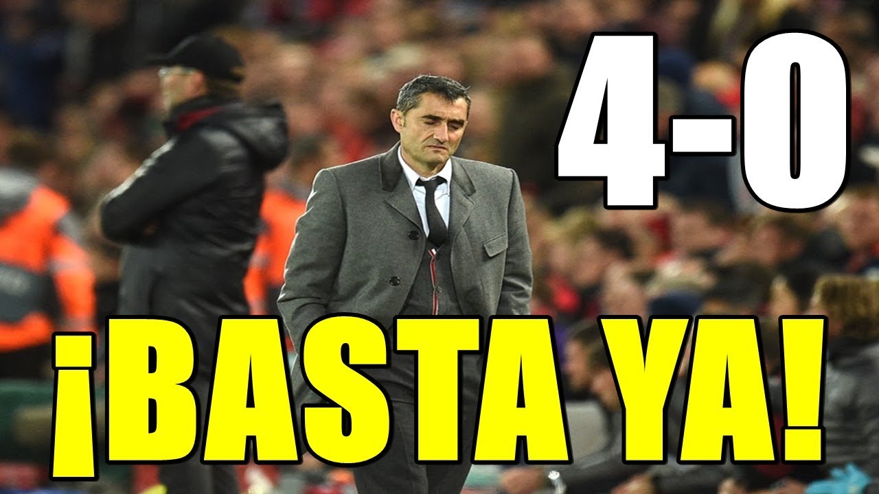 EL LIVERPOOL HUMILLA AL BARÇA (4-0) Y NOS ECHA DE LA CHAMPIONS. (ULTRADESAHOGO +18)