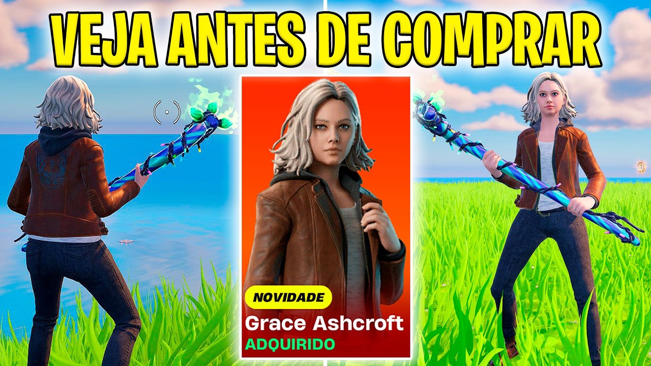 VEJA ANTES DE COMPRAR SKIN GRACE ASHCROFT - Fortnite