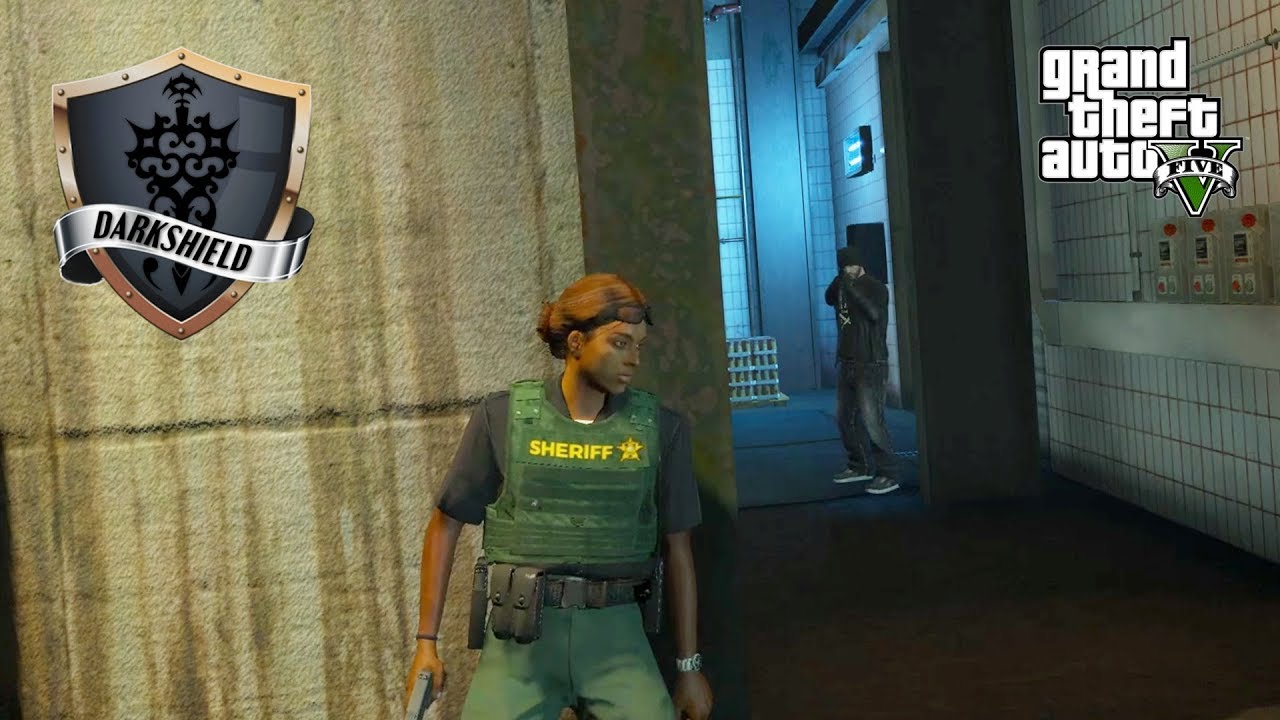 GTA 5 Roleplay - Darkshield - #36 - Officer in Distress.