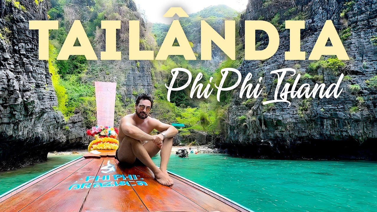PRIMEIRAS IMPRESSÕES de PHI PHI na TAILÂNDIA - Meu hotel, passeios, ilhas, restaurantes e preços!