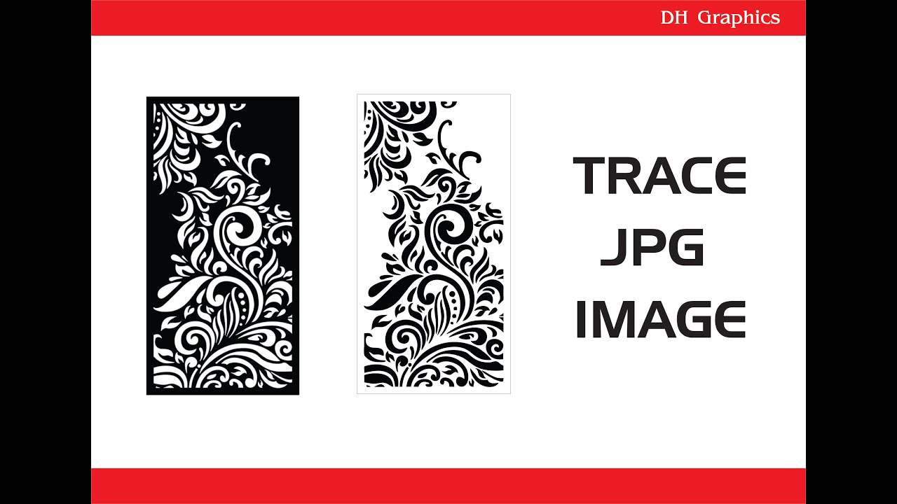 How to Trace Image in Corel Draw x6