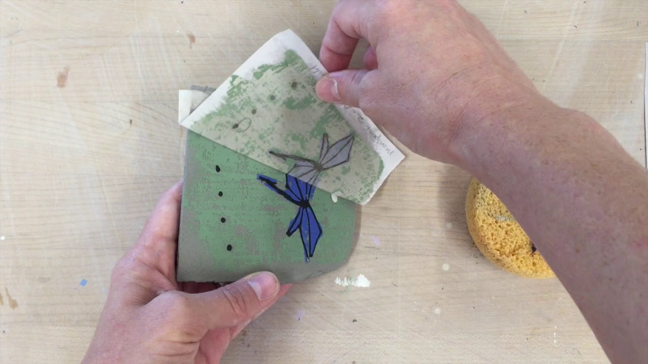 Clay Monoprinting