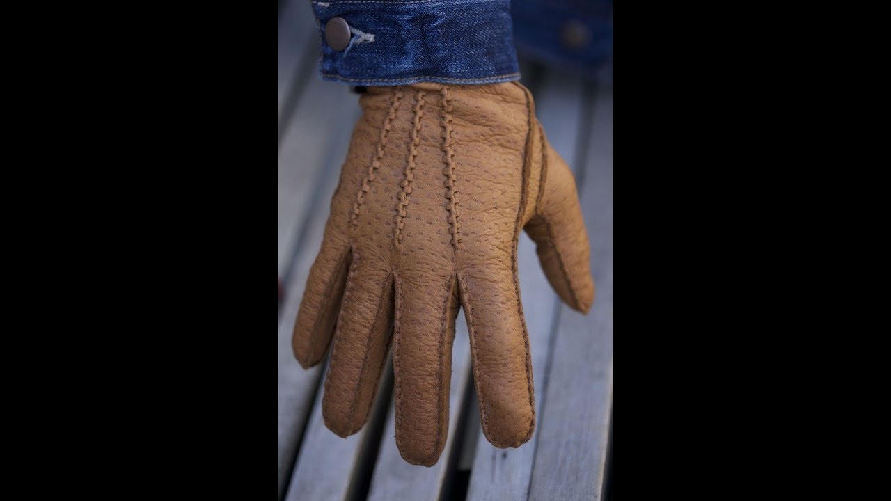 How to make leather gloves by Hungant Romania