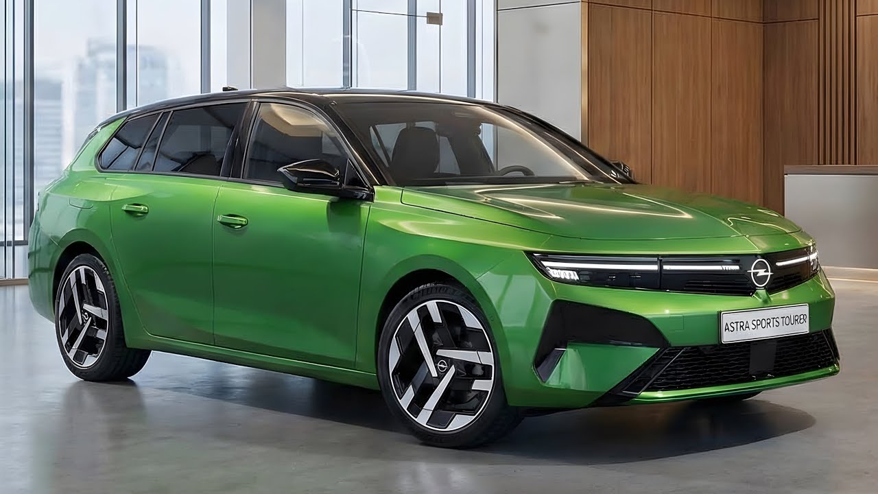 Новый Opel Astra Facelift 2026 года — резче, зеленее и ярче, чем когда-либо