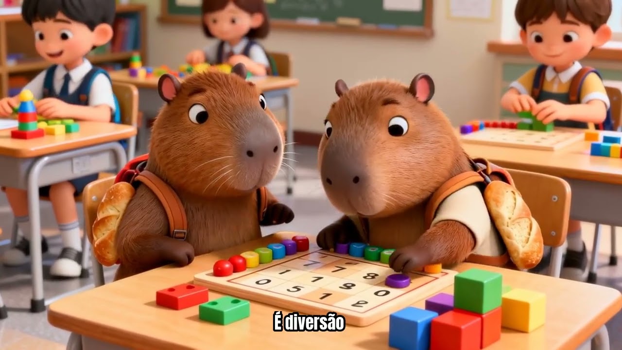 Matemática Divertida da Capivara