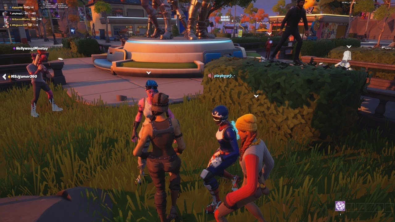 So I used Renegade Raider in Party Royale...