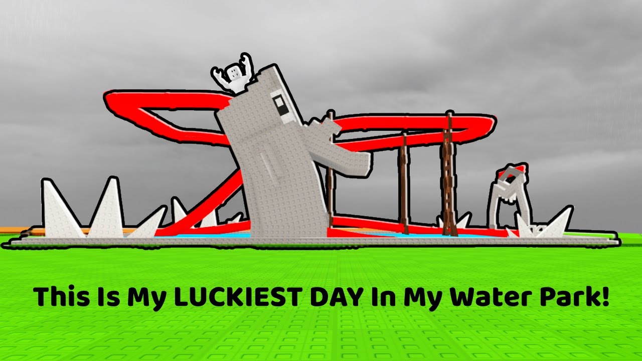 Это мой самый удачный день в аквапарке!