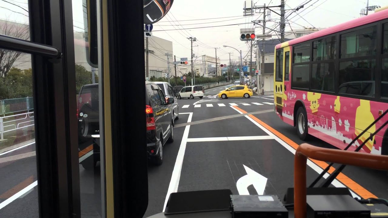 神奈中バス 戸22 前面展望 戸塚駅東口⇒舞岡町⇒舞岡