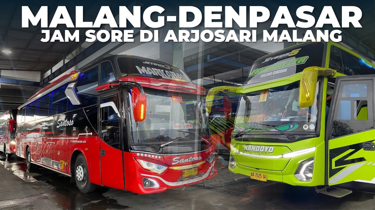 Bus Juragan 99 ‘Lava’ || Bus Santoso angkatan spre tim Malang - Denpasar
