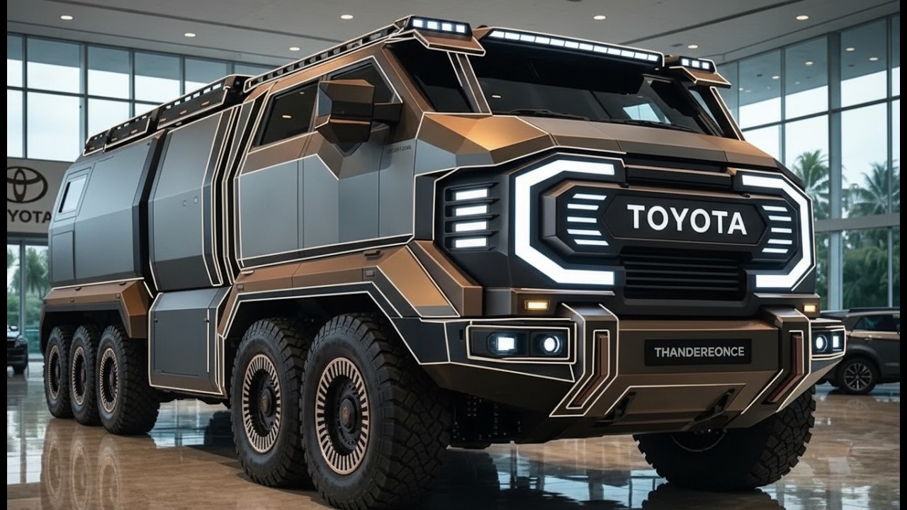 Toyota Thunderforce 10x10: The Most Extreme Off-Road Machine Ever Imagined