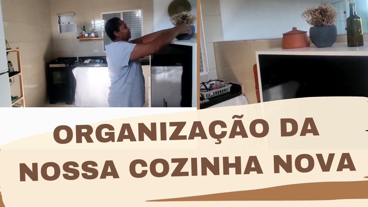 COMO EU ORGANIZEI A MINHA COZINHA GASTANDO POUCO .
