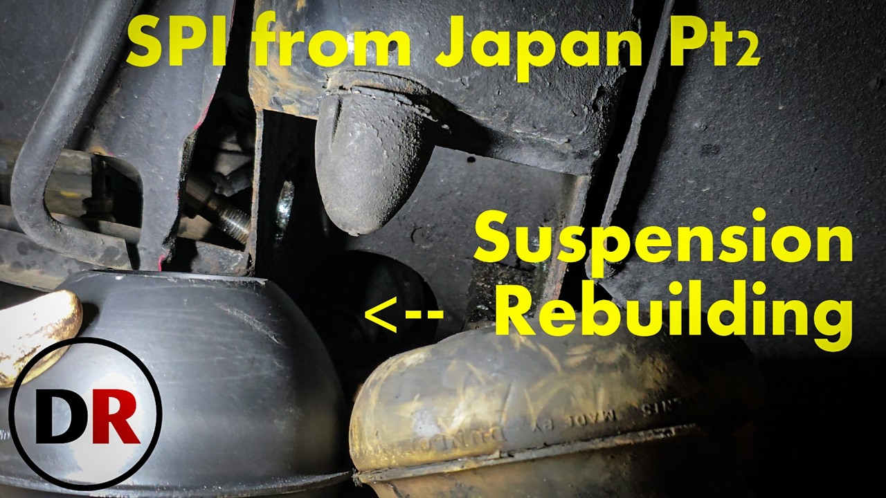 Japanese Mini with Tartan interior! Suspension rebuild. Part 2
