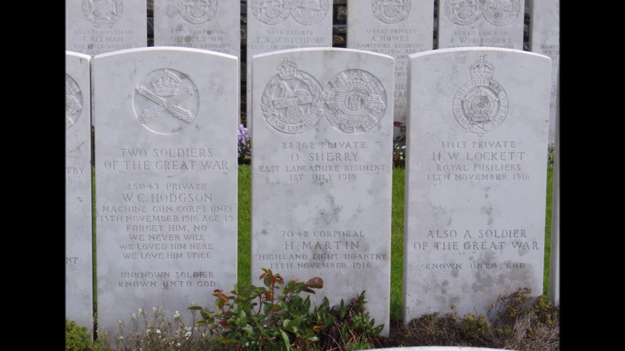Redan Ridge Cemetery No 2 in the Great War