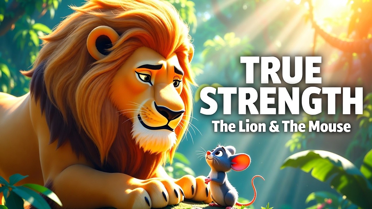 The Lion and the Mouse | A Panchatantra Story About Kindness & True Strength