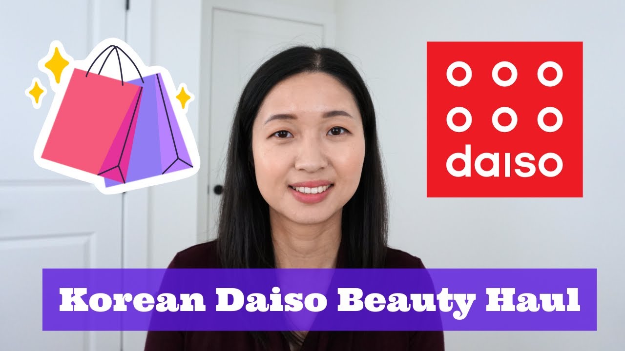Large Korean Daiso Beauty Haul