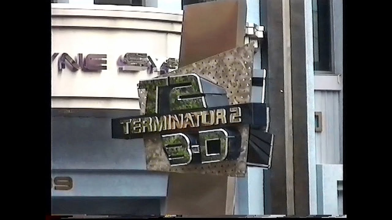 T2 3D Universal Studios Orlando 1996 (Full)