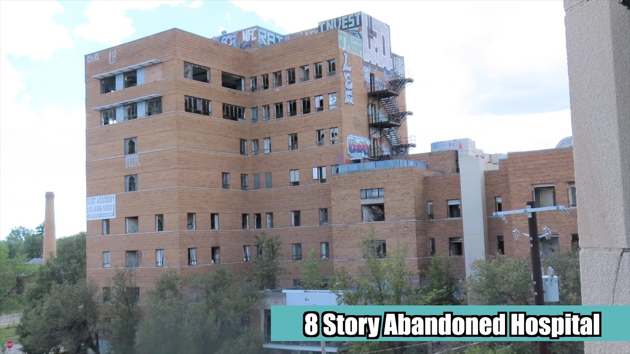 Exploring Abandoned 8 Story Hospital in Highland Park