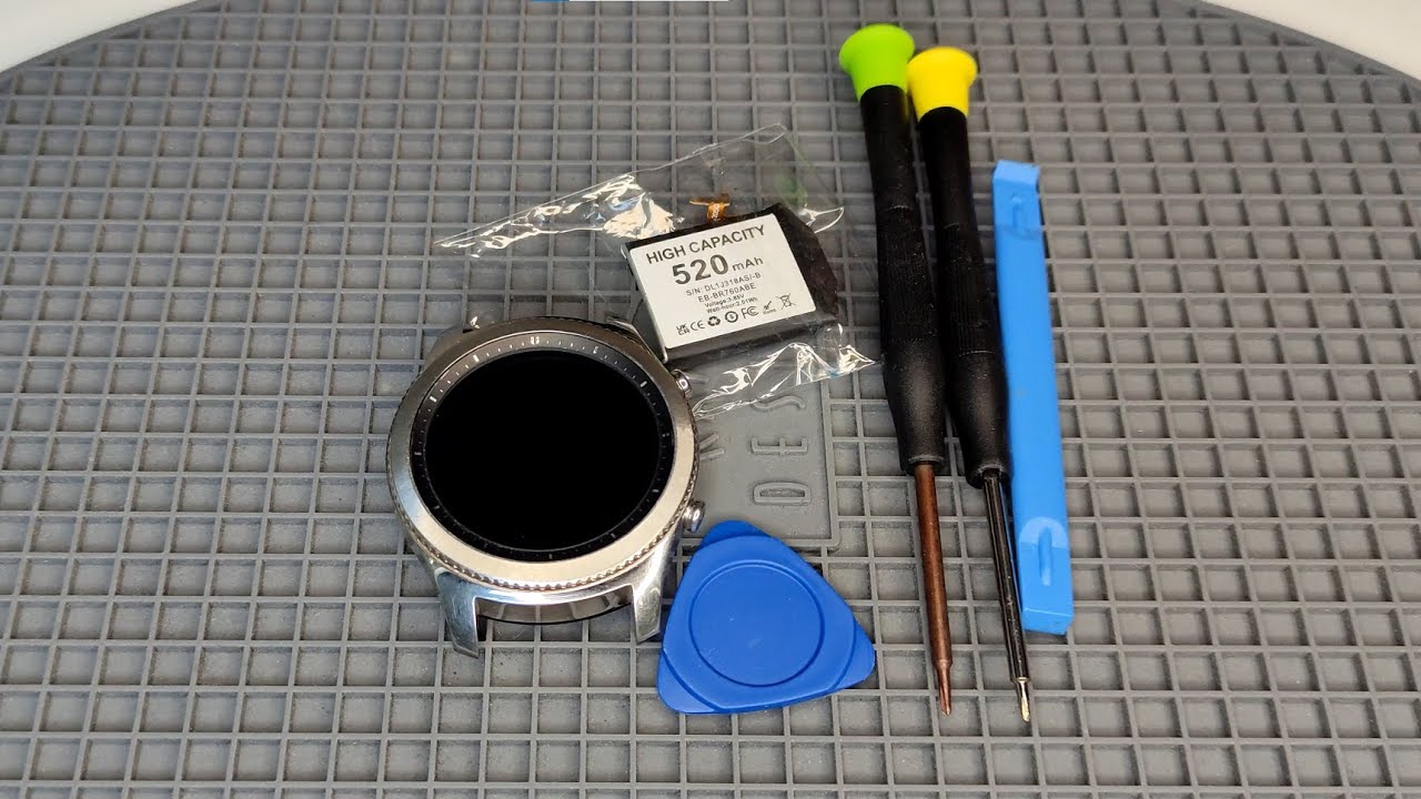 Samsung Gear S3 Classic teardown, battery replacement DIY