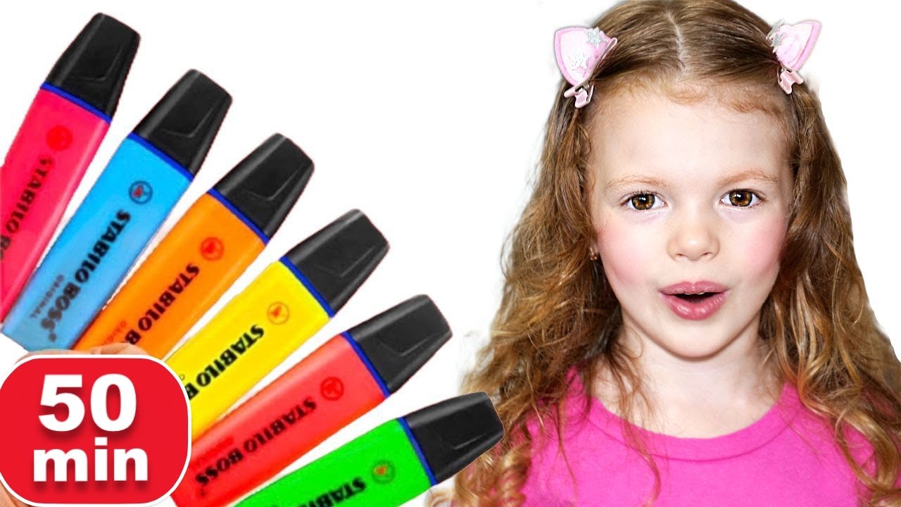 Pretends to play with  Magic Pen + more Children's Songs and Videos by Kids Music Land