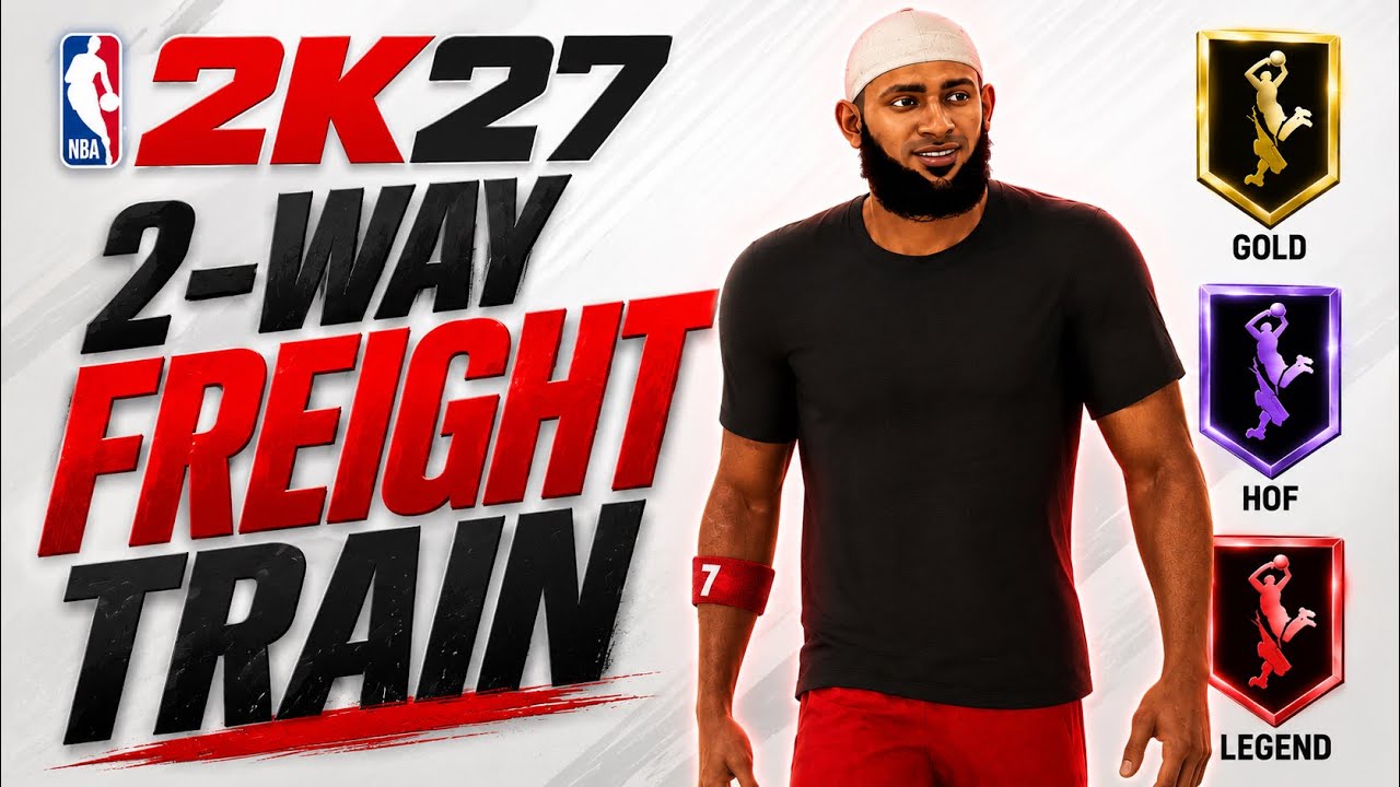 Самый УНИВЕРСАЛЬНЫЙ билд Слэшера в NBA2K27! Гайд по сборке &laquo;Двустороннего локомотива&raquo;!!